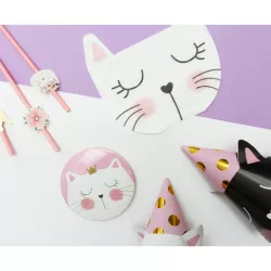 6 Partyhüte Katze