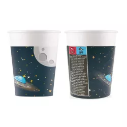 8 tazze di spazio e galassia