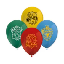 Ballons Harry Potter maisons de Poudlard