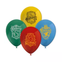 Harry Potter Hogwarts houses balloons