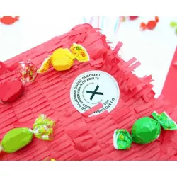 1 Piñata "camion de pompier"