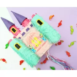 1 Piñata "Prinzessin-Schloss"