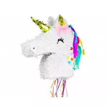 1 Piñata unicorn head with hearts