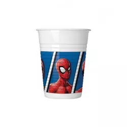 8 Gobelets Spiderman