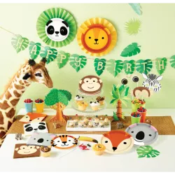 1 Palm leaves garland "Happy Birthday"
