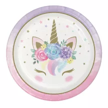 Assiettes "Licorne"