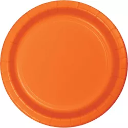 Orange plates