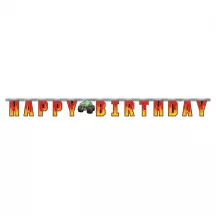 1 Happy Birthday garland - Monster Truck