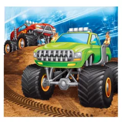 16 tovaglioli - Monster Truck