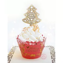 Wooden decos "Christmas"