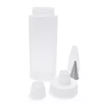 Bouteilles pour glaçage avec douilles en inox