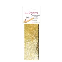 10 small rectangular cake boards gold/black