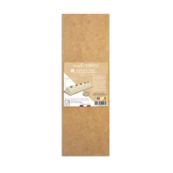 5 wendbare kraft und weisse Untersetzer für Cake und Bûche