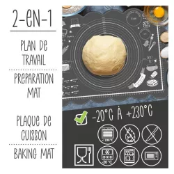 Silicone baking mat