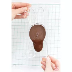 Schokoladenform "3D Hase"