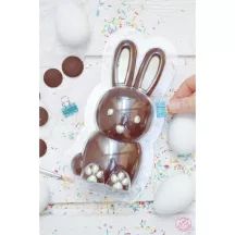 3D bunny" chocolate mold