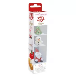 Zuckerdeko 3D "Weihnachten"