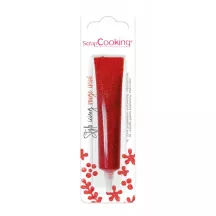 26g glaçage prêt rouge irisé