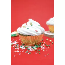 set da 70 g di decorazioni di zucchero natalizie