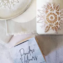 100g Poudre de velours neige étincelante