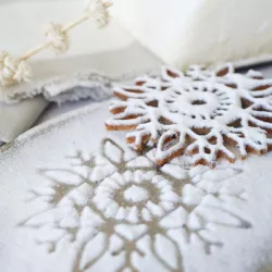 100 g di polvere di neve scintillante e vellutata