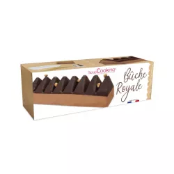 1 plastic royal log mould with box and base