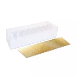 1 plastic royal log mould with box and base