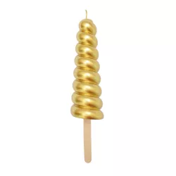 1 Bougie XXL - Corne de licorne