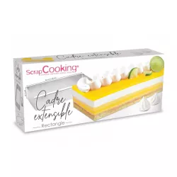 Cadre extensible rectangle inox