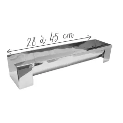 1 Adjustable length stainless steel Christmas log mould