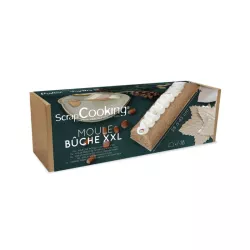1 Adjustable length stainless steel Christmas log mould