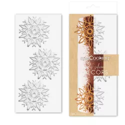 Tapis en silicone flocons de neige