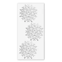 Snowflakes silicone mat