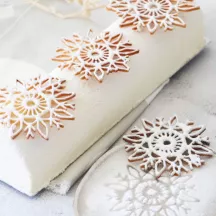 Tappetino in silicone a fiocco di neve