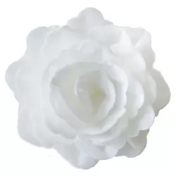 Rose bianche di carta commestibile