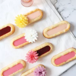 Finger cookie silicone mould