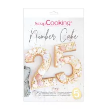 Number cake stencils - 9pcs