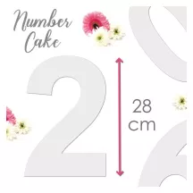Stampini per torte numeriche - 9 pezzi