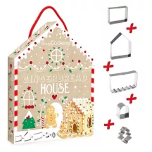 Gingerbread house cookie cutters