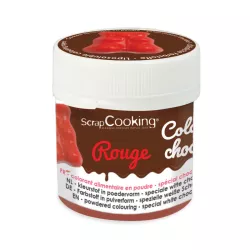 5 g di colorante in polvere per cioccolato rosso