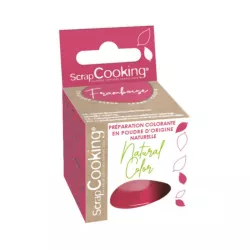 Colore naturale in polvere lampone - 10g