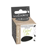 Colorant naturel en poudre anthracite - 3g