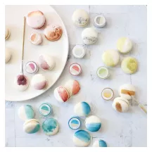 9 colori alimentari in polvere per superfici iridescenti