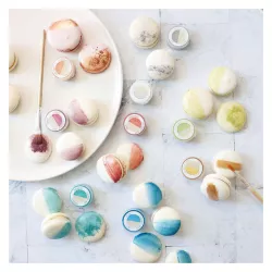 9 iridescent surface food colouring powders