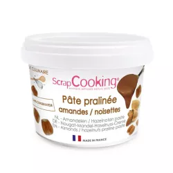Almond-hazel praline paste