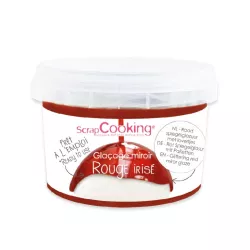 300g Rot irisierende Spiegelglasur