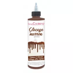 Glaçage marron