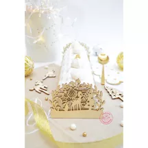 Embouts de bûche forêt enchantée