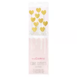 Cake toppers "Cuore" - oro
