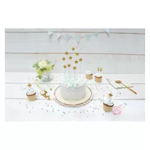 Cake toppers "Stelle" - Oro